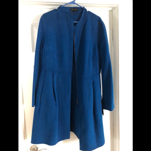 strenesse blue jacket nwt blue coat